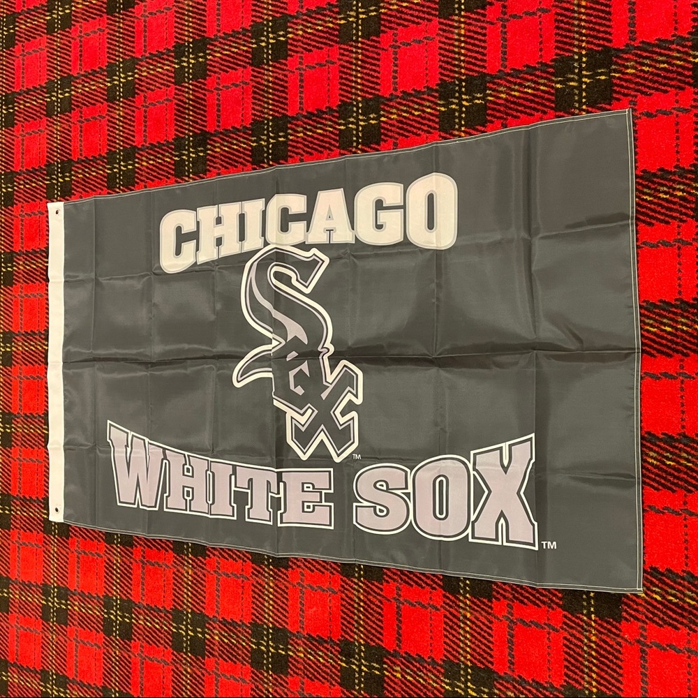 Brand new Chicago White Sox banner flag